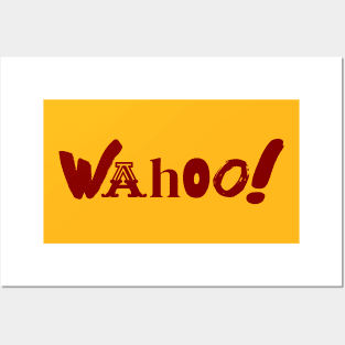 Wahoo (Red Print) Posters and Art